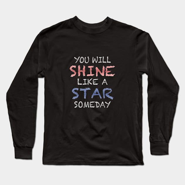 Shining Star Long Sleeve T-Shirt by PolyLine